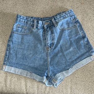 Jean shorts